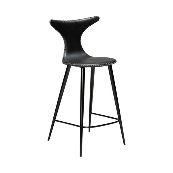 Черен бар стол от изкуствена кожа DAN-FORM Дания , височина 97 cm Dolphin - DAN-FORM Denmark