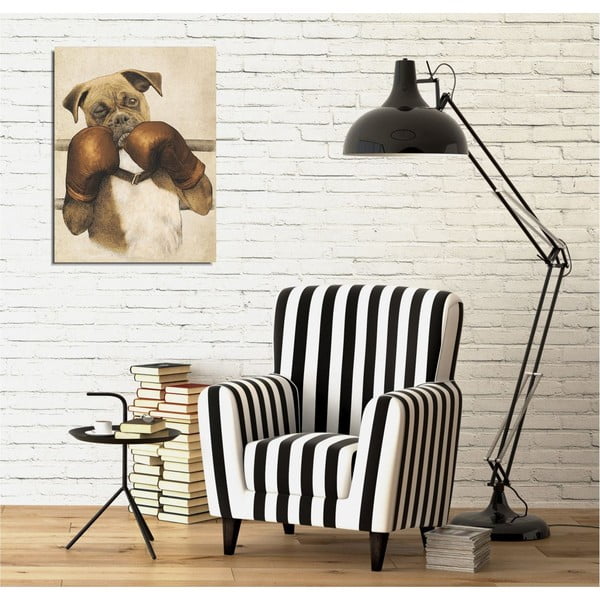 Стенопис върху платно Боксер, 30 x 40 cm - Wallity-image-1