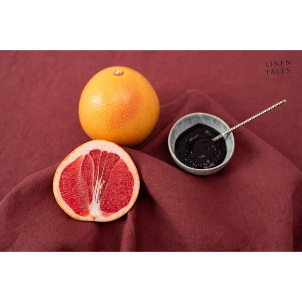 Ленена кърпа за съдове 45x65 cm Marsala – Linen Tales-image-2