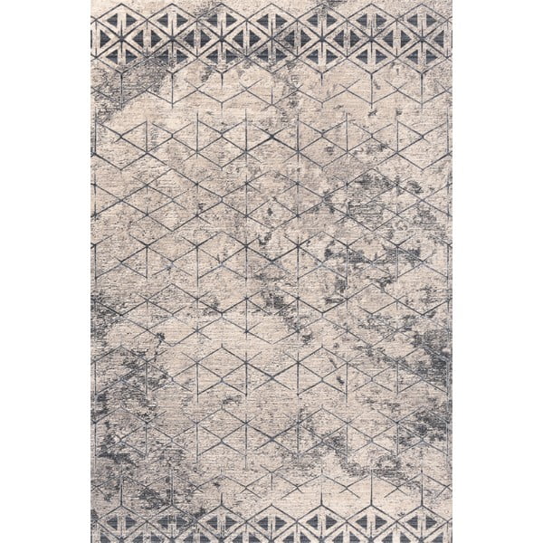 Сив/кремав вълнен килим 160x240 cm Bateja – Agnella