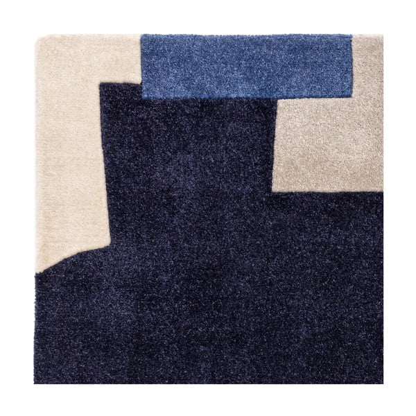 Син ръчно изработен килим от рециклирани влакна 200x290 cm Romy – Asiatic Carpets-image-2