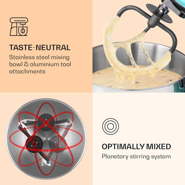 Бежов кухненски робот Bella Pico 2G Bella Pico 2G - Klarstein-image-2
