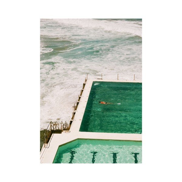 Постер 30x40 cm Bondi Icebergs – Anna Pihan – The Poster Club