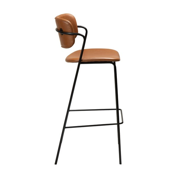 Кафяв бар стол от изкуствена кожа, височина 107 cm Zed - DAN-FORM Denmark-image-3