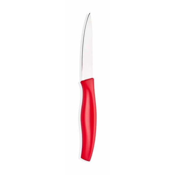 Червен нож за рязане, дължина 9 cm - The Mia