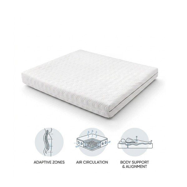 Средно твърд терморегулиращ матрак с пружини 90x200 cm Dream Essence – Bonami Essentials-image-2