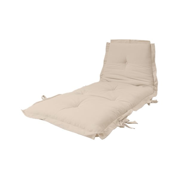 Променлив футон Sit&Sleep Бежов, 80 x 200 cm - Karup Design