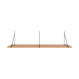 Стенен рафт от декор от ясен в естествен цвят 120 cm Chiba – House Nordic