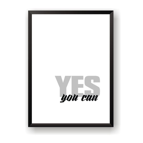 Plakát Nord & Co Yes You Can, 50 x 70 cm