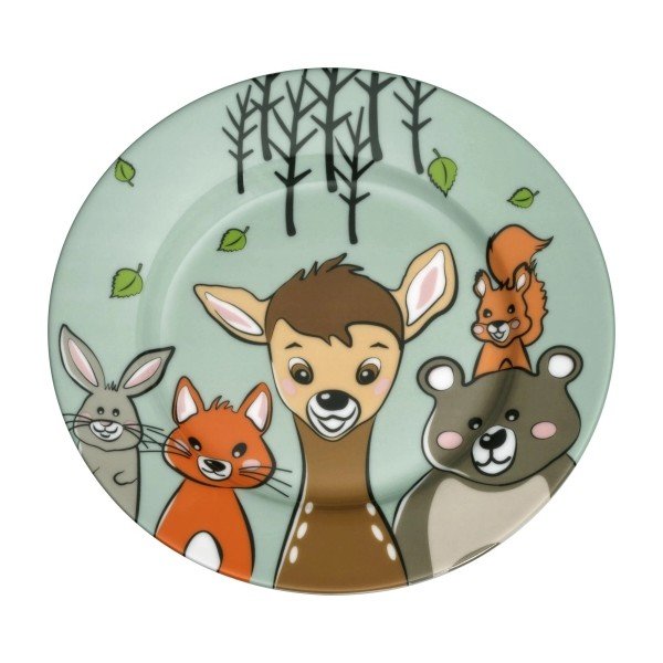 Порцеланов детски комплект за хранене 6 бр. Forest Friends – WMF-image-3