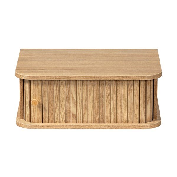 Висящо нощно шкафче от декор от бор в естествен цвят Jena – WOOOD