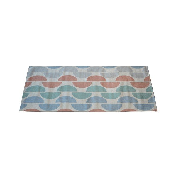 Сив и син бягащ покрив Halfmoon, 60 x 115 cm - Floorita-image-1