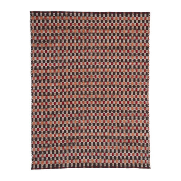 Ručně tkaný koberec Kayoom Granada 222 Natur Rot, 120 x 170 cm