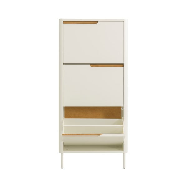 Бяла етажерка за обувки , 62 x 131 cm Switch - Tenzo-image-4