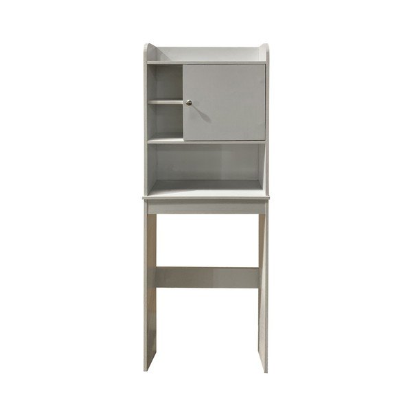 Бял висок шкаф над пералня/WC 58x173 cm Laundry – Tomasucci
