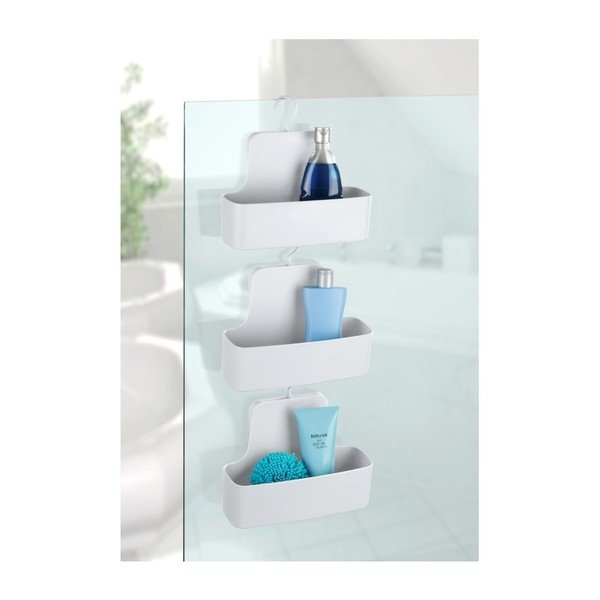 Бял висящ рафт за душ Barcelona - Wenko-image-4