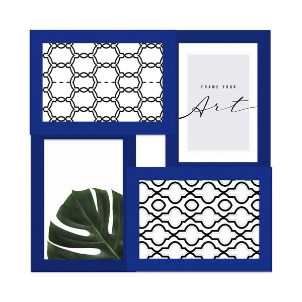 Тъмносиня рамка висяща 27x27 cm – knor