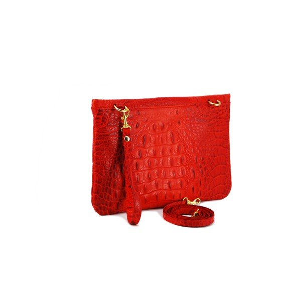 Kožená kabelka Coco Red-image-2