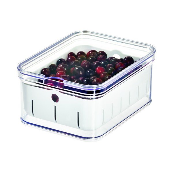 Прозрачна кутия за съхранение с капак , 21 x 16 cm Crisp - iDesign-image-1