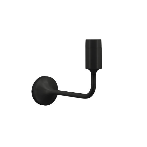 Черна метална стенна лампа без абажури Santé – UMAGE