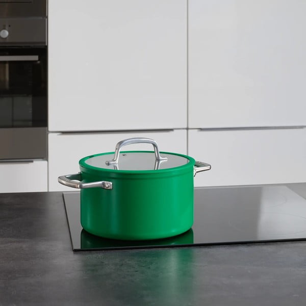 Гърне с капак/с керамично покритие подходящо за индукционен котлон 5,5 l Meda 3.0 – FABINI-image-1