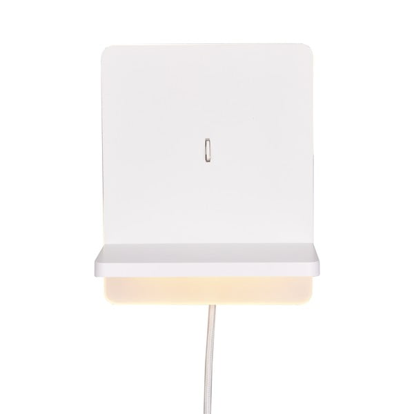 Бяла LED затъмняваща се стенна лампа Fairfield – Trio-image-3