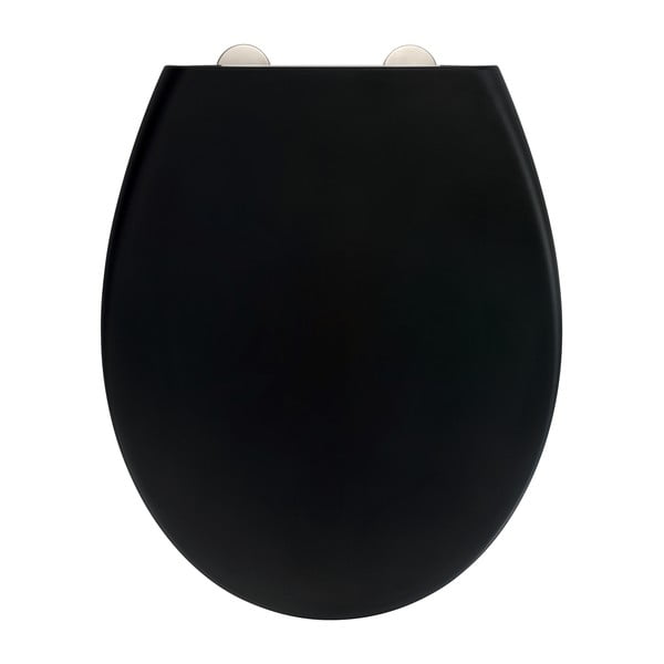 Черна тоалетна седалка Ikaria - Wenko-image-1