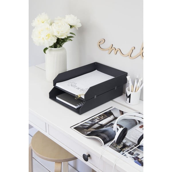 Картонени органайзери за документи в комплект от 2 броя Hakan - Bigso Box of Sweden-image-1