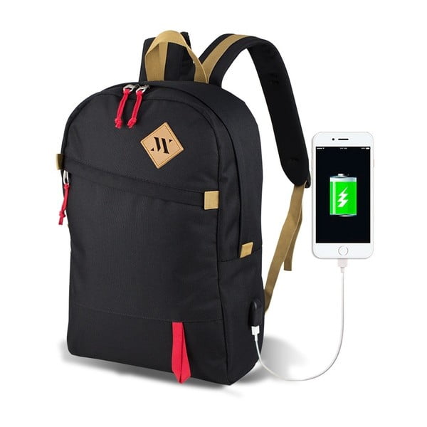 Черна раница с USB порт My Valice FREEDOM Smart Bag - Myvalice