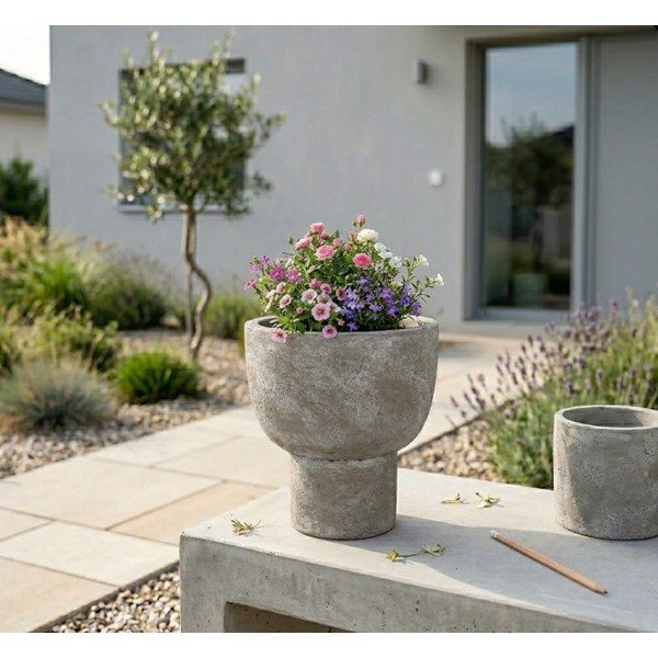 Теракотена саксия за цветя ø 20 cm Hector – Bizzotto-image-1