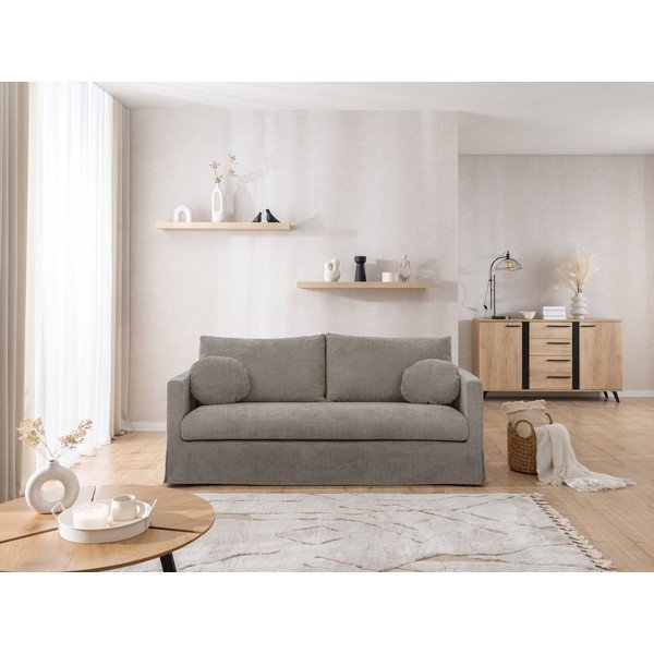 Сив диван 195 cm Paphos – Ropez-image-4