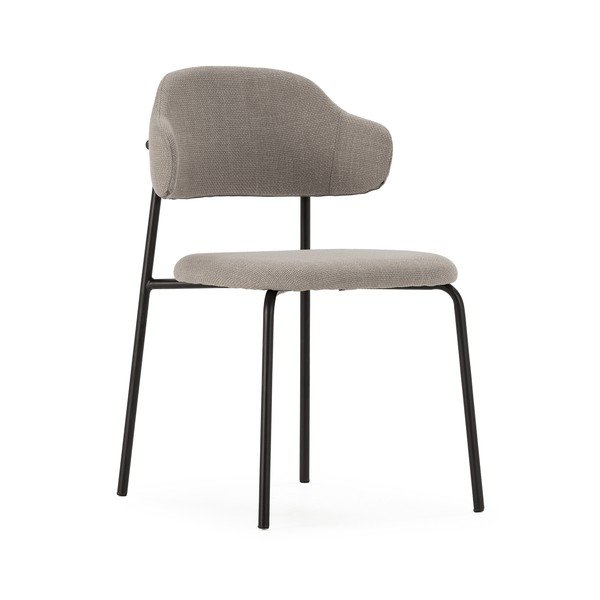 Светлосиви трапезни столове в комплект от 4 бр. Adriel – Marckeric