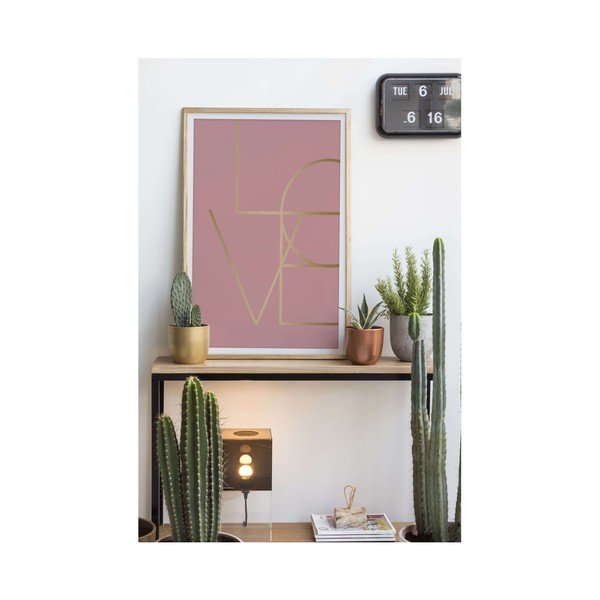 Картина в рамка , 40 x 60 cm Golden Love - Velvet Atelier-image-1