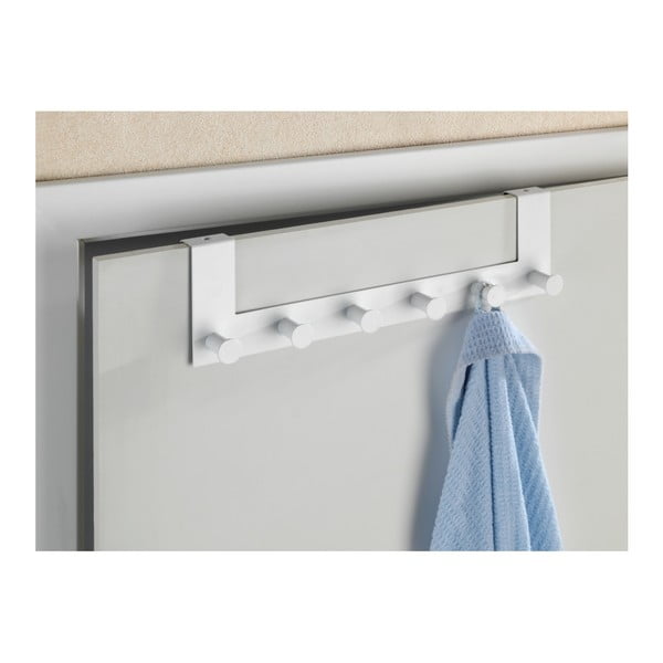 Бяла закачалка за врата с 6 кукички Celano - Wenko-image-3