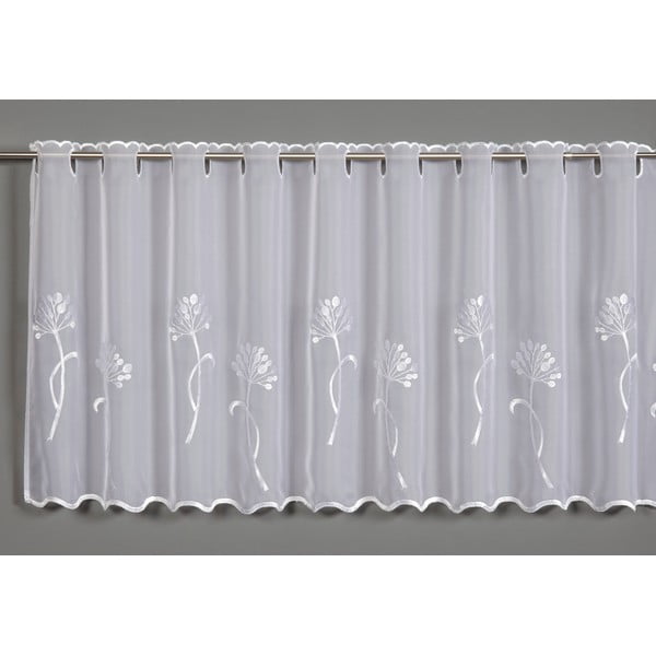 Бяла завеса от воал 140x48 cm Dandelion – Sehlbach