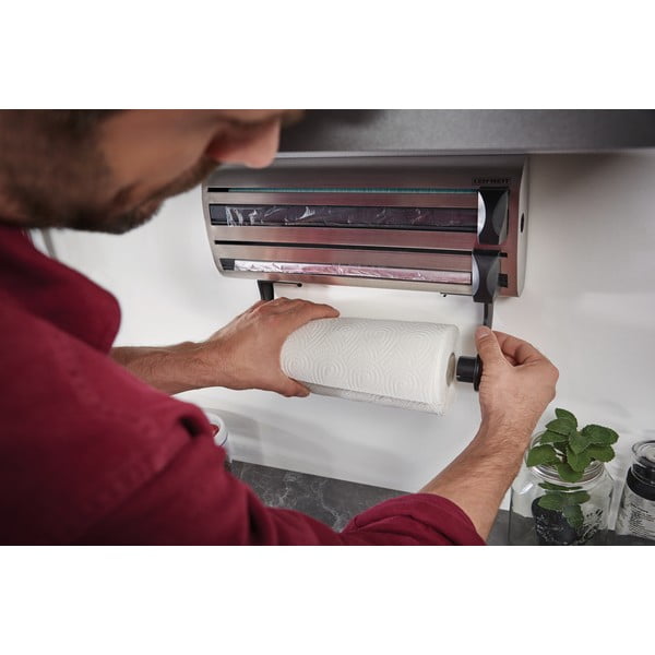 Стенна поставка за кухненски ролки и хранителни фолиа Parat Royal - LEIFHEIT-image-4