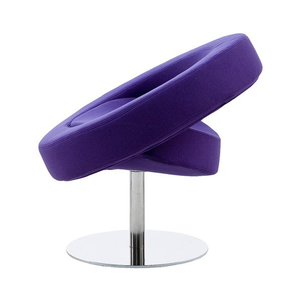 Fialové křeslo Softline Hello-image-2