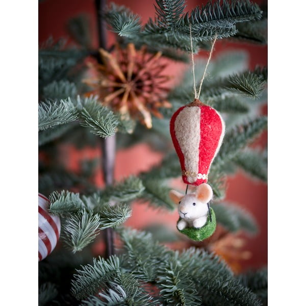 Вълнена коледна украса ø 7 cm Peo – Bloomingville-image-1