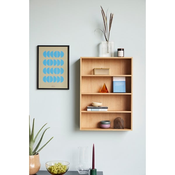 Рафт от дъбова дървесина Cubbie - Hübsch-image-1