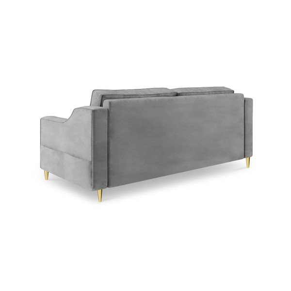 Сив двуместен диван Marigold - Mazzini Sofas-image-1