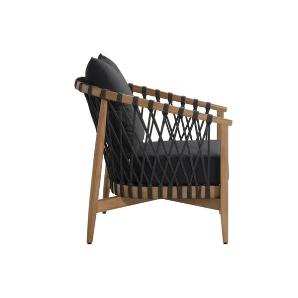 Дървен градински стол в естествен цвят Bora Bora - Hartman-image-4