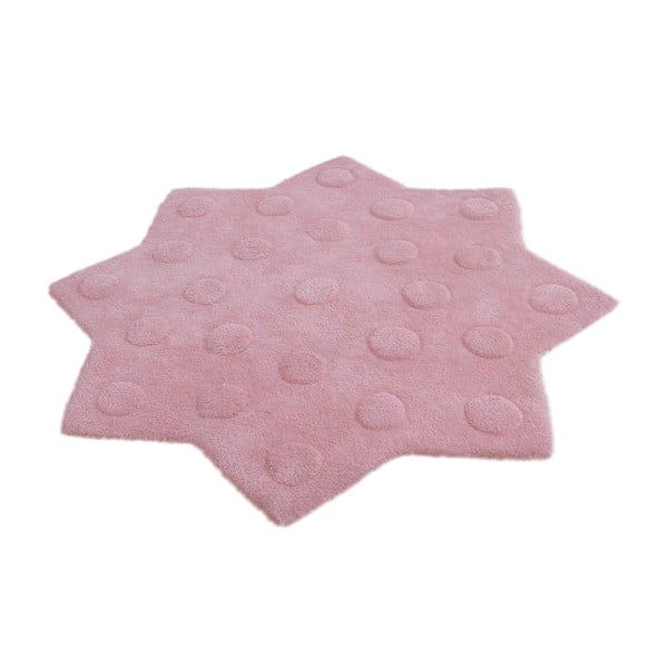 Детски розов килим Stella, 90 cm - Nattiot