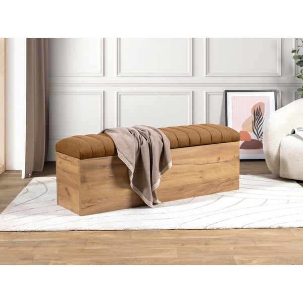 Оранжева и естествена пейка Oceane – Bobochic Paris-image-1