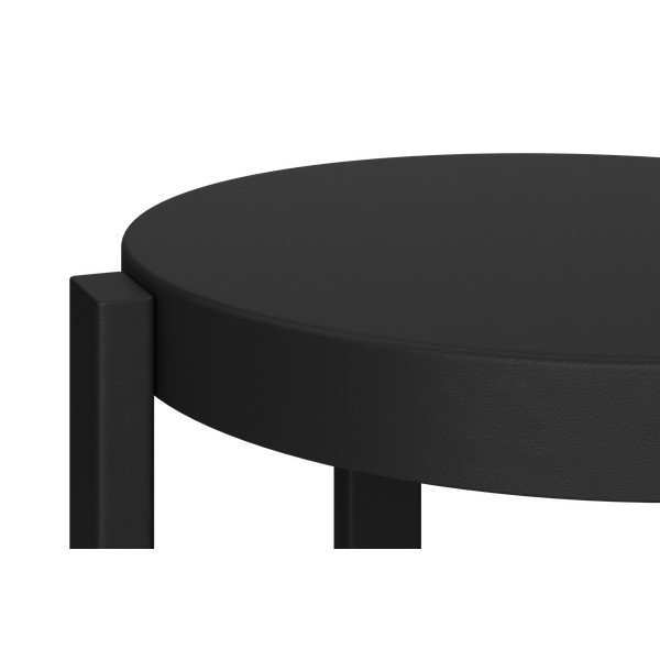 Черен стоманен стол Doon – noo.ma-image-2