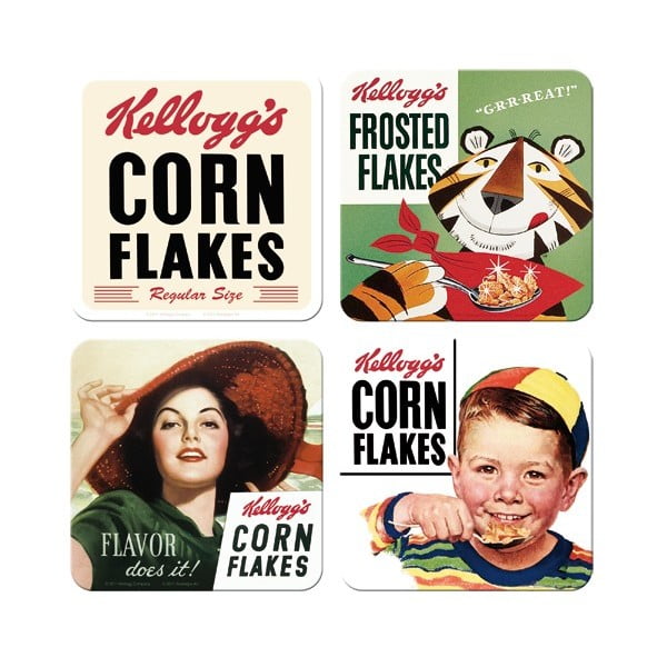 Комплект от 4 подложки за Corn Flakes - Postershop