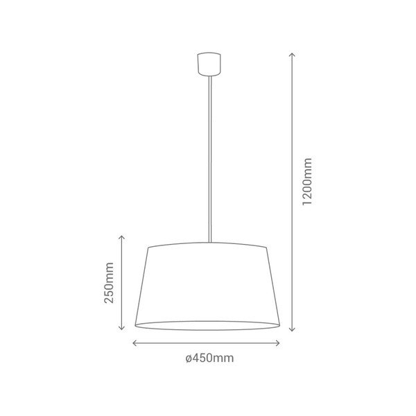 Розова висяща лампа Линии - SULION-image-2