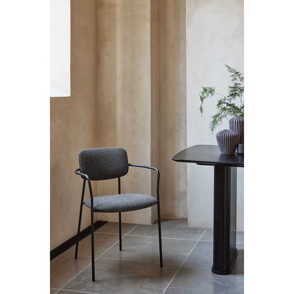 Тъмносив трапезен стол Zama – Unique Furniture-image-1