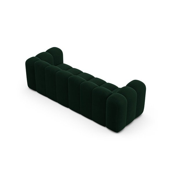 Тъмнозелен диван 228 cm Lupine – Micadoni Home-image-2