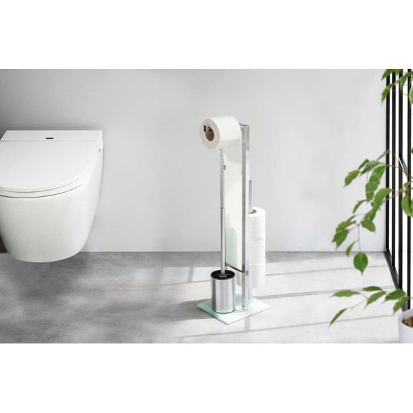 Четка за тоалетна с държач за тоалетна хартия Rivalita Rivalta - Wenko-image-1