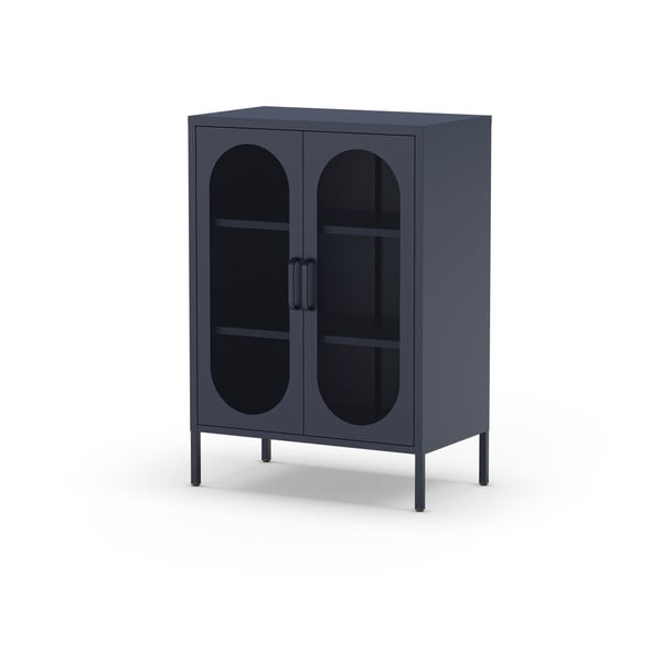Тъмносиньо шкафче 70x100 cm Diora – Marckeric-image-2